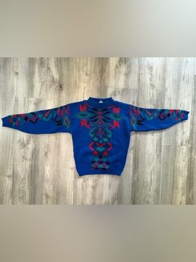 Vintage Blue Sweater | hot fudge